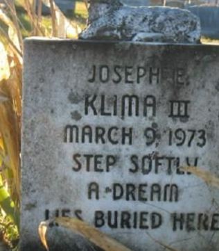 Joseph E. Klima, III on Sysoon