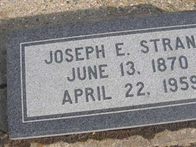 Joseph E. Strang on Sysoon