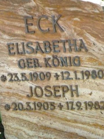 Joseph Eck on Sysoon