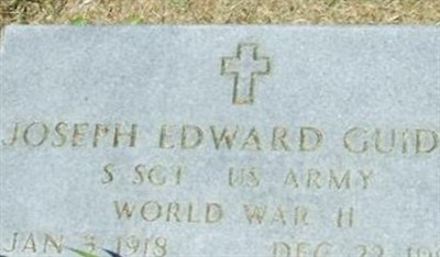 Joseph Edward Guidry on Sysoon