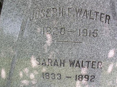 Joseph Edward Walter on Sysoon