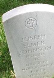 Joseph Elmer Johnson on Sysoon