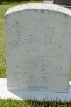 Joseph Elmer Simms on Sysoon