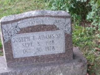 Joseph F. Adams, Sr on Sysoon