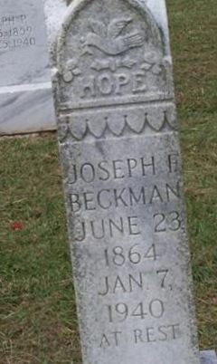 Joseph F Beckman on Sysoon