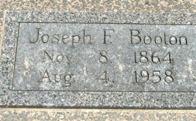 Joseph F. Booton on Sysoon