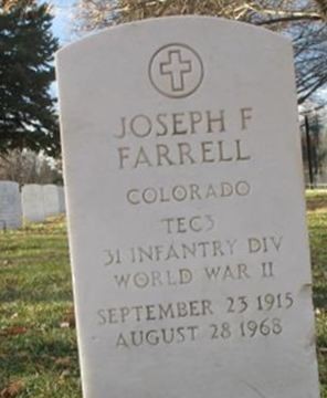 Joseph F Farrell on Sysoon