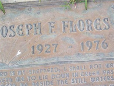 Joseph F Flores on Sysoon
