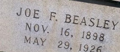 Joseph F. "Joe" Beasley on Sysoon