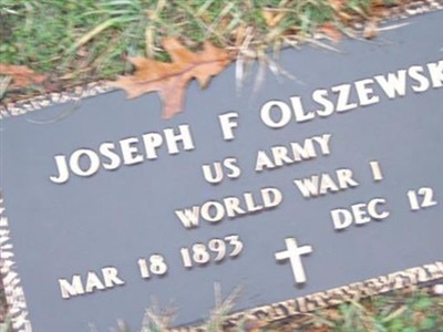 Joseph F Olszewski on Sysoon