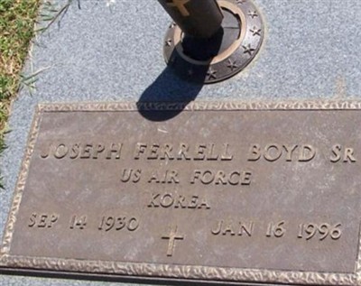 Joseph Ferrell Boyd, Sr on Sysoon
