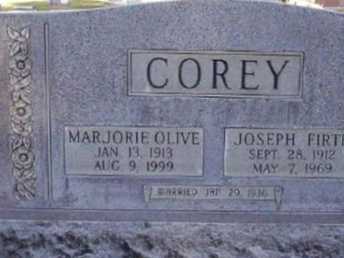 Joseph Firth Corey on Sysoon