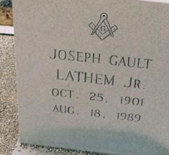 Joseph Gault Lathem, Jr on Sysoon