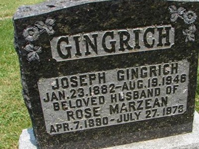Joseph Gingrich on Sysoon