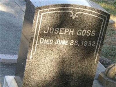 Joseph Goss on Sysoon