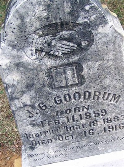 Joseph Gustavus GOODRUM on Sysoon