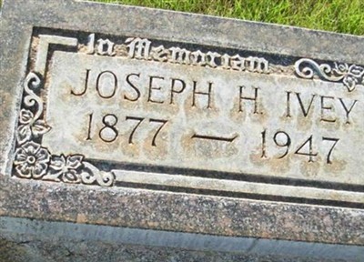 Joseph H. Ivey on Sysoon