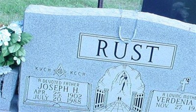 Joseph H Rust on Sysoon