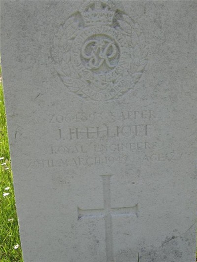 Joseph Henry Elliott on Sysoon