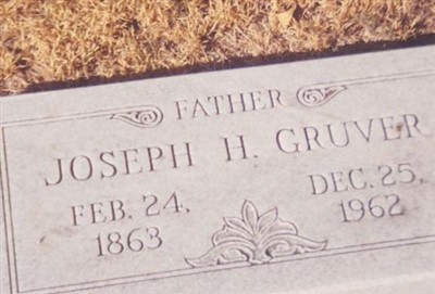 Joseph Hezkiah Gruver on Sysoon