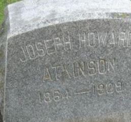Joseph Howard Atkinson on Sysoon