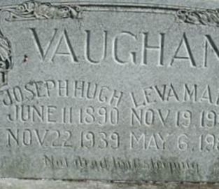 Joseph Hugh Vaughn on Sysoon
