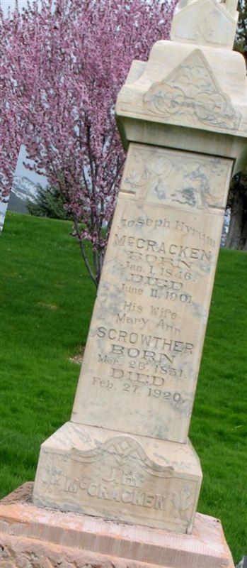 Joseph Hyrum McCracken on Sysoon