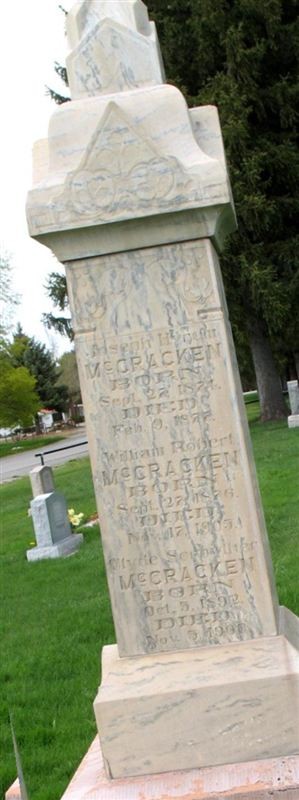 Joseph Hyrum McCracken on Sysoon