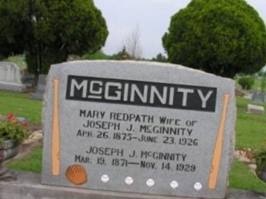 Joseph "Iron Man" McGinnity on Sysoon