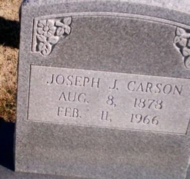Joseph J. Carson on Sysoon