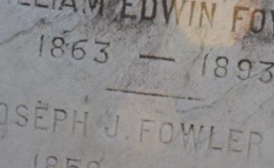 Joseph J Fowler, Jr on Sysoon