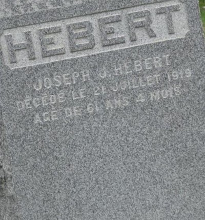 Joseph J. Hebert on Sysoon
