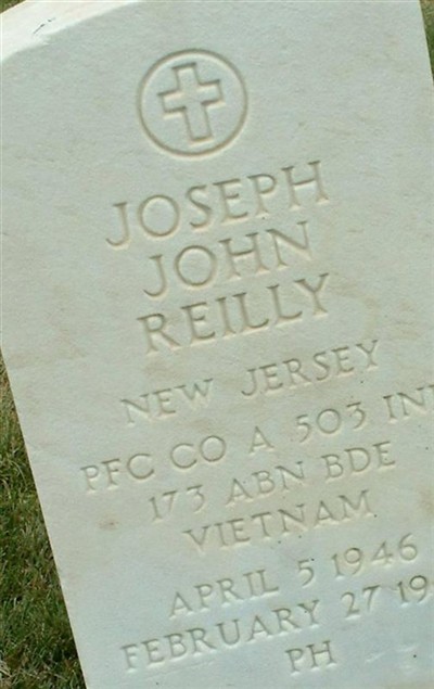 Joseph J Reilly on Sysoon