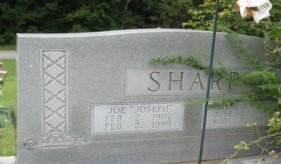 Joseph "Joe" Sharp on Sysoon