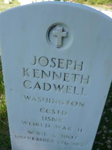 Joseph Kenneth Cadwell on Sysoon