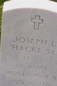 Joseph L. Hackl, Sr on Sysoon