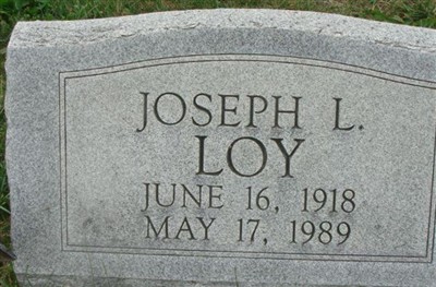 Joseph L. Loy on Sysoon