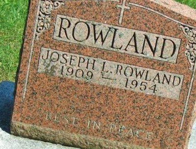 Joseph L. Rowland on Sysoon