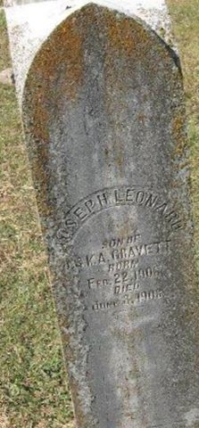Joseph Leonard Gravett on Sysoon