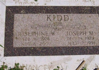 Joseph M. Kidd on Sysoon