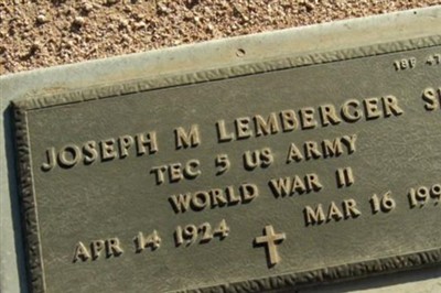 Joseph M Lemberger, Sr on Sysoon