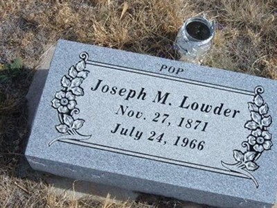 Joseph M. Lowder on Sysoon