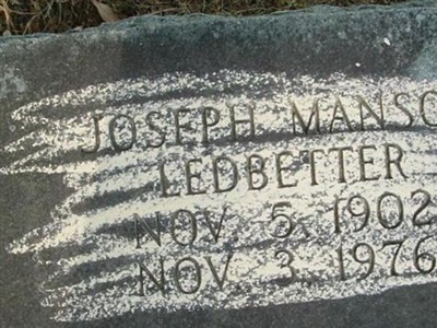 Joseph Manson Ledbetter on Sysoon