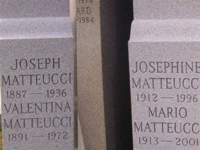 Joseph Matteucci on Sysoon