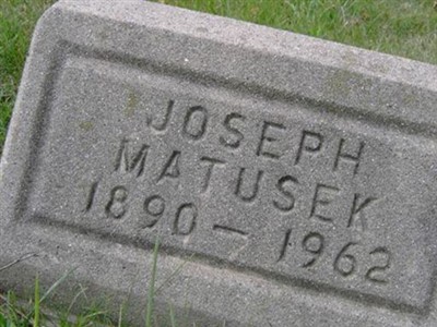 Joseph Matusek on Sysoon