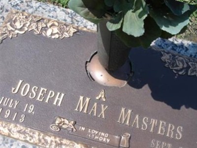 Joseph Max Masters on Sysoon