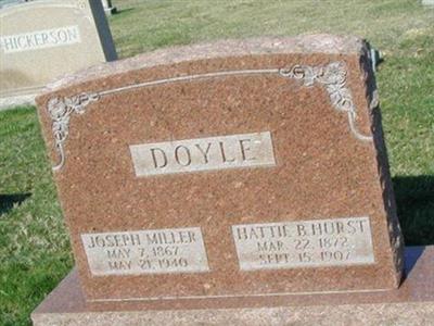 Joseph Miller Doyle on Sysoon