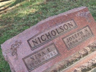 Joseph Nicholas Nicholson on Sysoon