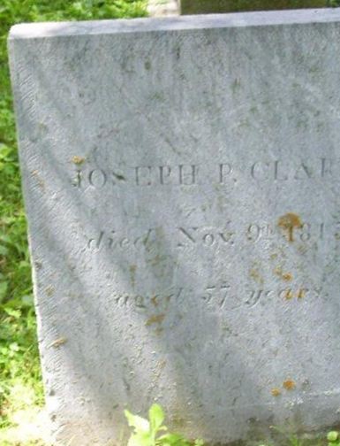 Joseph P Clark on Sysoon
