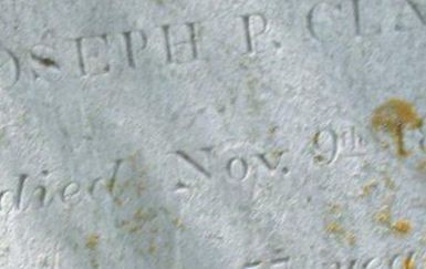 Joseph P Clark on Sysoon